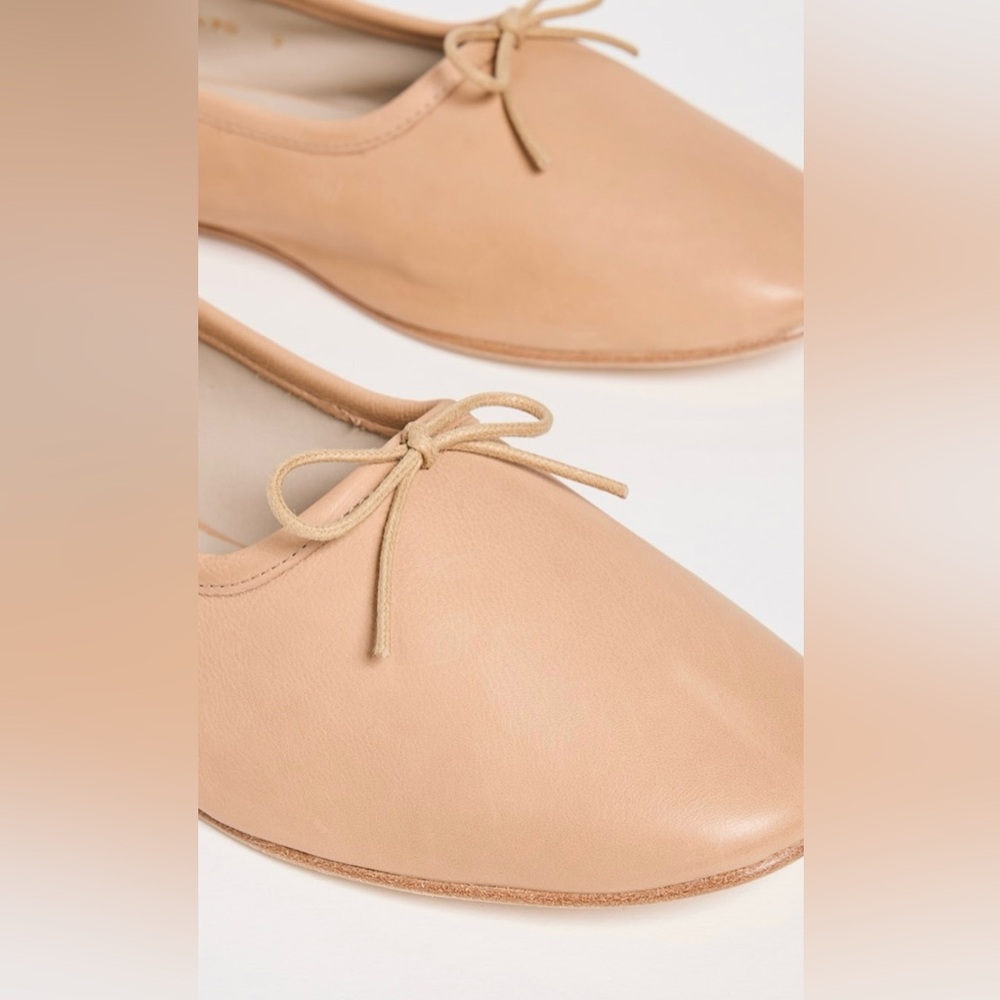 Freda Salvador Roma Ballet Flats Camel NEW - Picture 4 of 6